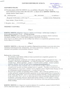 Sertifikati i ugovori