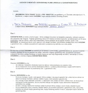 Sertifikati i ugovori