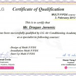 sertifikat lg klime multi fdx